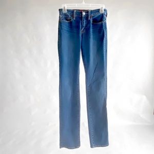 LUCKY Blue Stretch  Straight Jeans Size 2/26 Long